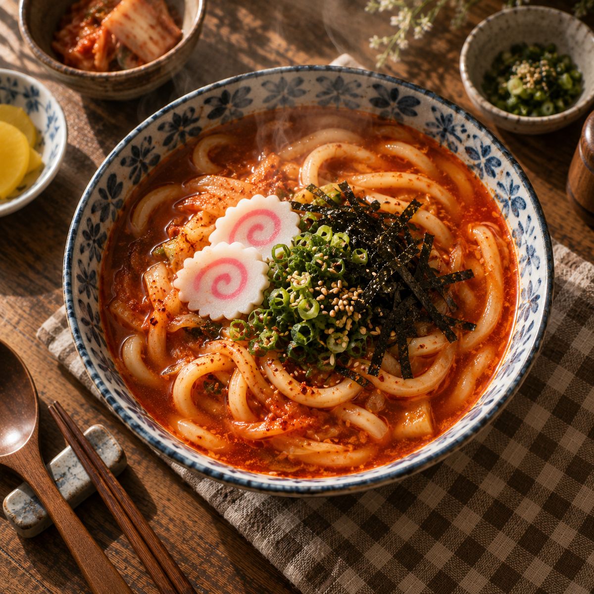 매콤우동